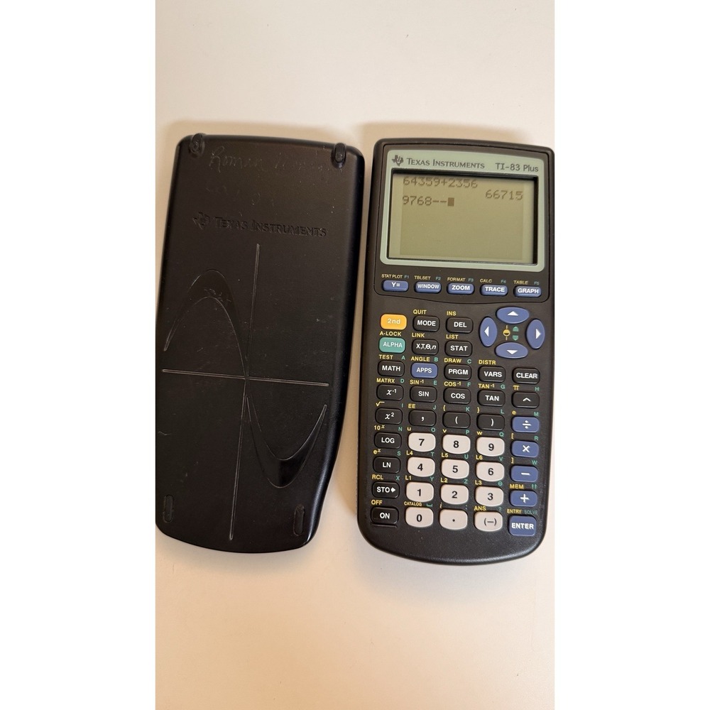 Texas Instruments TI-83 Handheld Graphing Calculator - Picture 4 of 8